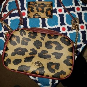 COACH Isla crossbody With credit card pouch f39587